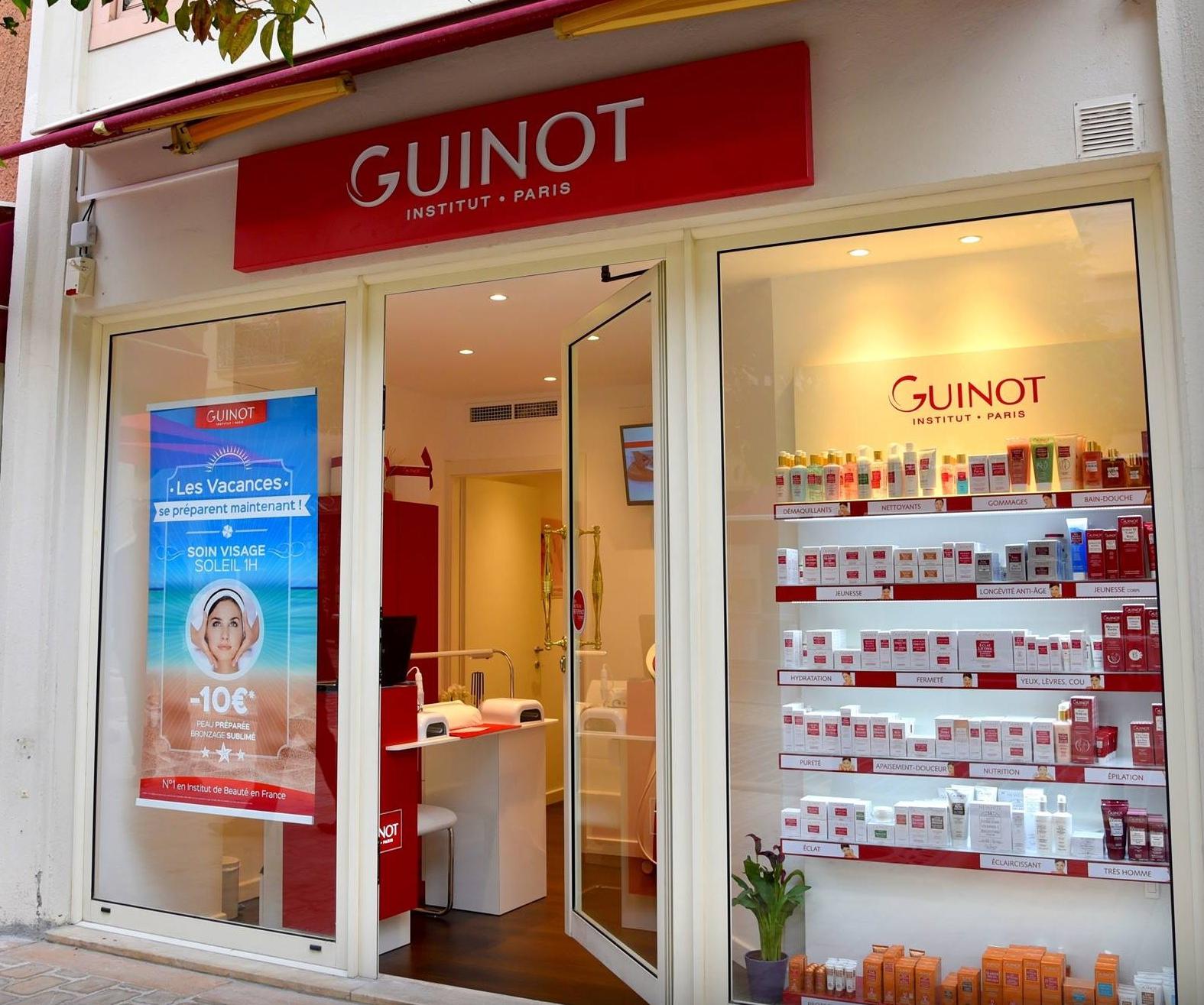 Guinot Monaco Vitrine extérieure - Beauty Planet