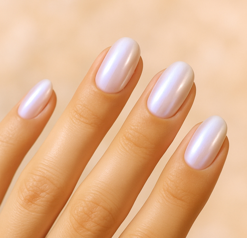 La tendance des ongles nacrés pour cet été !